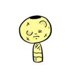 ヘンテコこけし達（個別スタンプ：34）