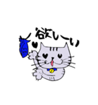 キジ猫のたくちゃん（個別スタンプ：17）
