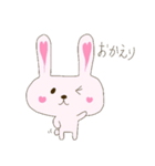 はーと うさぎ（個別スタンプ：9）