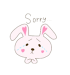 はーと うさぎ（個別スタンプ：10）