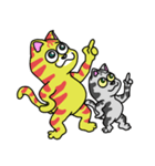 ねこたちの日常（個別スタンプ：1）