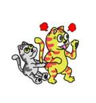 ねこたちの日常（個別スタンプ：3）