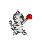 ねこたちの日常（個別スタンプ：4）