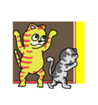 ねこたちの日常（個別スタンプ：33）