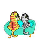 ねこたちの日常（個別スタンプ：36）