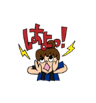 青黒サッカー応援宣言（個別スタンプ：35）