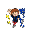 青黒サッカー応援宣言（個別スタンプ：40）