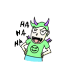 A normal day of tired edward（個別スタンプ：3）