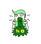 A normal day of tired edward（個別スタンプ：4）