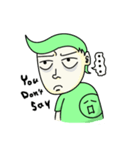 A normal day of tired edward（個別スタンプ：6）