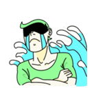 A normal day of tired edward（個別スタンプ：10）