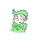 A normal day of tired edward（個別スタンプ：13）