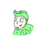 A normal day of tired edward（個別スタンプ：16）