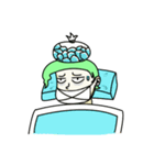 A normal day of tired edward（個別スタンプ：20）