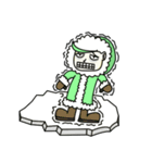 A normal day of tired edward（個別スタンプ：24）