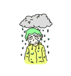 A normal day of tired edward（個別スタンプ：25）