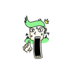 A normal day of tired edward（個別スタンプ：27）