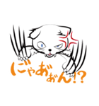 白猫シロ(基本挨拶編)（個別スタンプ：11）