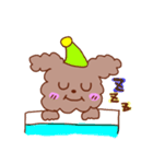 トイプードルのまめたろう（個別スタンプ：32）