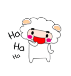 Happy little sheep（個別スタンプ：7）