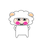 Happy little sheep（個別スタンプ：19）