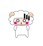 Happy little sheep（個別スタンプ：22）