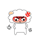 Happy little sheep（個別スタンプ：23）