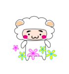 Happy little sheep（個別スタンプ：24）