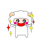 Happy little sheep（個別スタンプ：34）