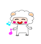 Happy little sheep（個別スタンプ：35）