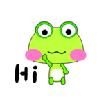 Small frog. Gua. Gua. Gua（個別スタンプ：36）