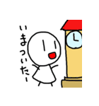 第三弾！！棒人間ちょこちゃん（個別スタンプ：5）