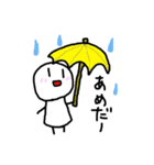 第三弾！！棒人間ちょこちゃん（個別スタンプ：18）
