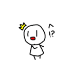 第三弾！！棒人間ちょこちゃん（個別スタンプ：26）