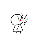 第三弾！！棒人間ちょこちゃん（個別スタンプ：29）
