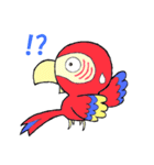 コンゴウインコ君（個別スタンプ：11）