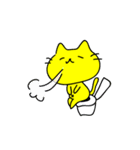 黄色い猫 RELOADED（個別スタンプ：21）