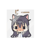 ねこわんこの恋愛日常（個別スタンプ：4）