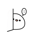 しろいとり（個別スタンプ：6）