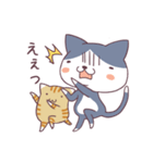ハチワレとトラの日常（個別スタンプ：3）