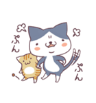 ハチワレとトラの日常（個別スタンプ：12）