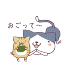 ハチワレとトラの日常（個別スタンプ：21）