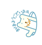 謙遜クマ（個別スタンプ：9）