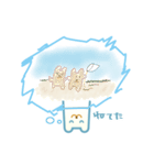 謙遜クマ（個別スタンプ：12）