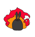 だんごうさぎ（個別スタンプ：6）