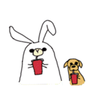 だんごうさぎ（個別スタンプ：8）