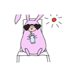 だんごうさぎ（個別スタンプ：19）