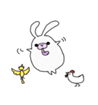 だんごうさぎ（個別スタンプ：25）