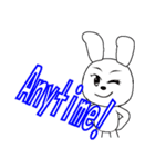 17th edition white rabbit expressive（個別スタンプ：13）