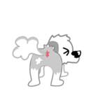 Carzy Dog-Old English Sheepdog（個別スタンプ：8）